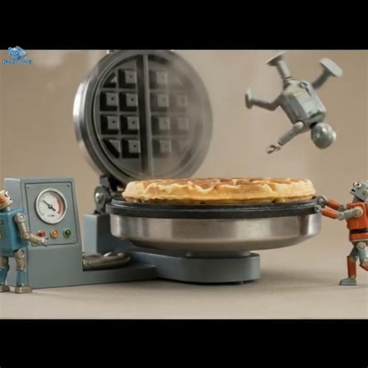 Tiny Robots, Big Waffles!🧇