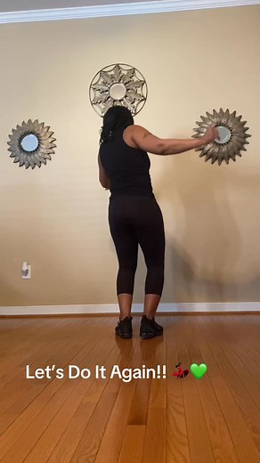 Let’s Do It Again line dance!! 💃🏾💚 | Dancing with Kee