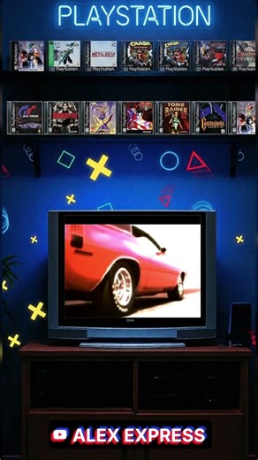 Intro test drive 6 playstation #ps1 #psx #retrogaming