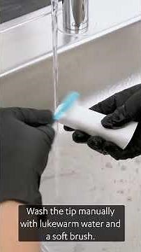 Cleaning and maintenance of TRIOS 6 #3shape #digitaldentistry