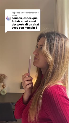 Réponse à @jenny Tu m’envoies une photo ensemble — ou séparément — et je recrée une scène naturelle et harmonieuse ✨ Du montage au croquis, chaque détail est ajusté avec toi ✏️ Le but : capturer votre lien, votre regard, votre complicité 💫 Un souvenir unique, fidèle à votre histoire. #portraitpersonnalisé #animauxdecompagnie #portraitanimalier #ideecadeaux #souvenir