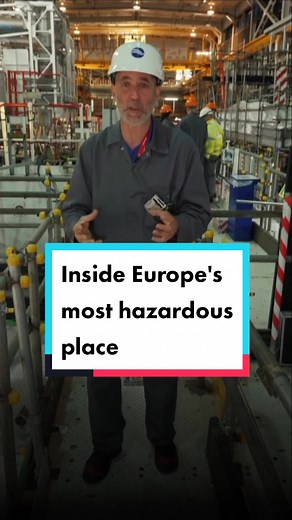 Sky's Tom Clarke takes us inside the most #hazardous building in Western #Europe as work to remove #radioactive sludge begins #Sellafield #nuclear #radiation