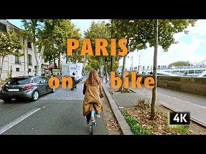 Paris Center Cycling Tour 4K 🇫🇷 | City POV Ride