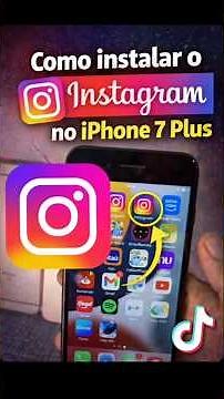 How to install Instagram on iPhone 7 Plus with iOS 15.8 #iphone7plus #ios15