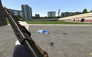 【GMOD】模组推荐：调整子弹对NPC的冲击力_哔哩哔哩bilibili_GMOD_演示