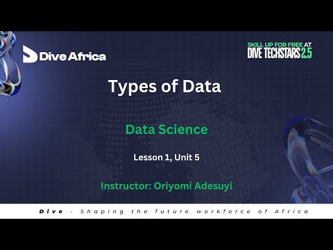 Types of Data