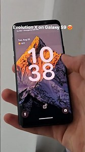 Evolution X on Galaxy S9 💀