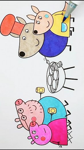 Peppa Pig Coloring Pages for Kids, 406#peppapigdrawing #peppapigcoloring #peppapig