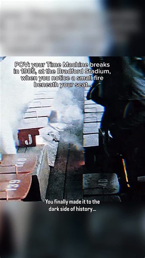 history on Instagram: "On May 11, 1985, a routine end-of-season football match at Valley Parade in Bradford turned catastrophic in under five minutes. The main stand was packed with families watching Bradford City lift the Third Division trophy when a small fire ignited beneath the wooden seating. At first it looked minor, almost invisible, just a flicker of smoke curling up through the floorboards. The stand was built almost entirely of dry timber, with decades of litter and debris trapped unde