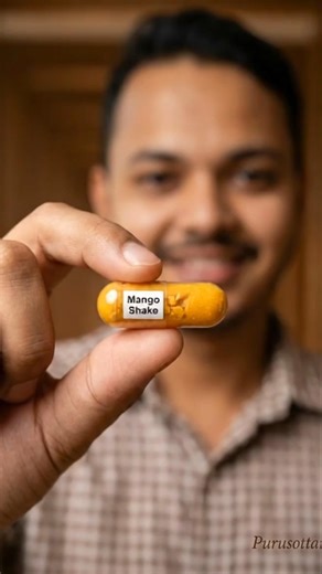 Mango Shake Capsule😱 Instant Mango Shake Capsule#food #foodie #shorts #Mango Shake