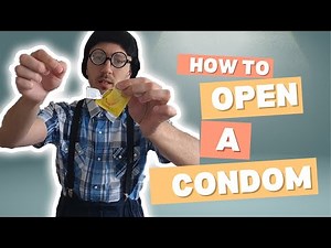 How to open a condom | Educational video by Rizzmeister