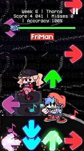 FNF / BOB Thorns / Week 6 / Sunday Battle / Tik tok #Shorts