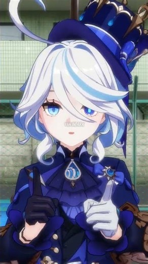 oh my is beautiful furina💙 #mmd #genshinimpact #furina #hoyoverse