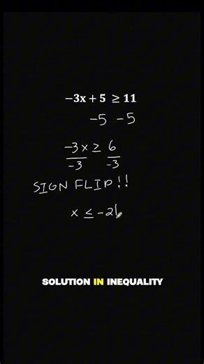 ⚠️ BE CAUTIOUS ⚠️ Solving Inequalities (Part 4) 📌 #maths #learn #stem #algebra #tutor #trending#fyp
