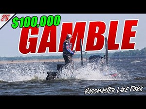 GAMBLING it ALL to WIN $100,000!! - Bassmaster Elite Lake Fork 2022 (Tournament) - UFB S2 E25 (4K)