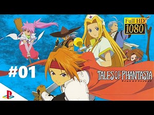 TALES OF PHANTASIA PS1 Gameplay Walkthrough Part 1 FULL GAME - No Commentary