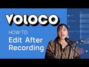 How to Edit on Voloco // Edit VOLOCO tracks // Voloco Edit Voice Tutorial // Edit Recordings Voloco