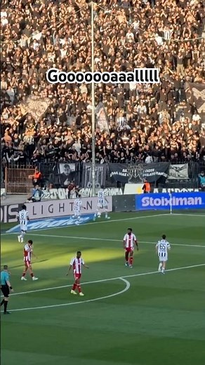 Goal PAOK 1-0 against OSFP #paok #paokfc #paok24 #olympiacos #olympiacosfc #olympiakos #derby