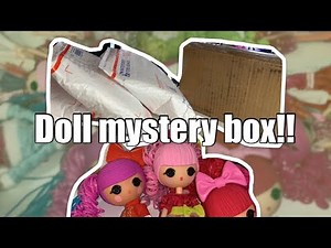 I got a surprise mystery box of dolls from my mom (LALALOOPSY GIRLS THRIFTED DOLL UNBOXING!!)