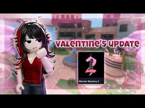 Checking out the *NEW MM2 VALENTINE* update