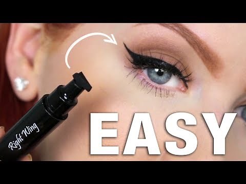 EASY Winged Eyeliner | All-in-One Stamp & Pen Review
