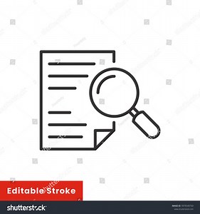 952 Case Study Icon Stroke Royalty-Free Photos and Stock Images | Shutterstock