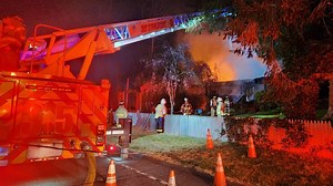 Authorities investigate Groton home destroyed by fire