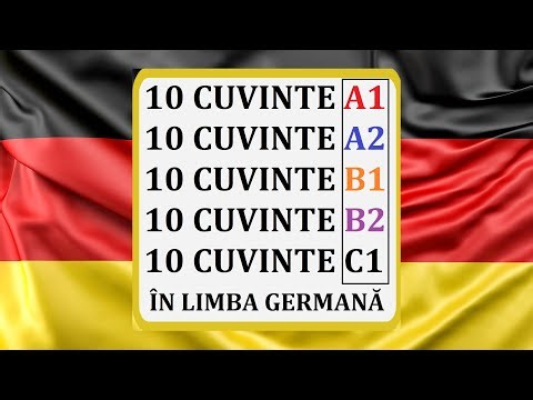 Learn German | 10 words for levels A1, A2, B1, B2, C1