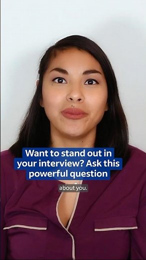 Ask THIS Question at the End of an Interview | #Indeed #InterviewTips #Shorts