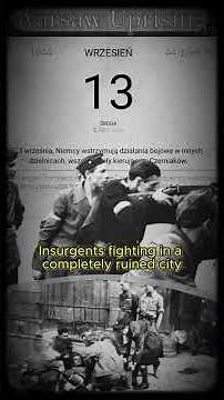 The Warsaw Uprising – September 13, 1944