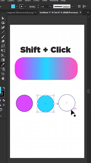 9.4K views · 106 reactions | Adobe illustrator tip for selecting colors from gradients DM for commissions work and promotions FOllOW for more #adobeillustrator #photoshop #adobedesign #adobephotoshop #graphicdesign #graphicdesigner #graphicdesigning #adobeillustratortips #photoshoptips #logo #logodesign | Let's Design | Facebook