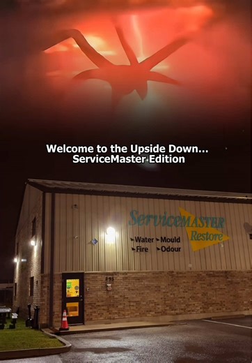 We now offer monster cleanup ☎️📺🔦 #strangerthings #strangerthings5 #fyp #servicemasterniagara #niagara