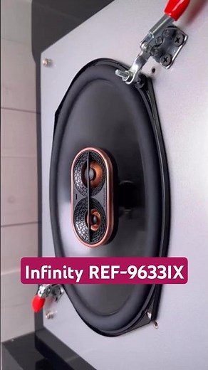 Infinity Reference REF-9633IX | 6"x9" coaxial speaker sound check