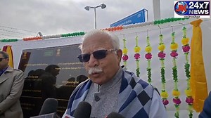 3.1K views · 30 reactions | World's Highest Altitude Green Hydrogen Mobility Project Launched in Leh, Ladakh. Hydrogen Bus Flagged Off by Minister Manohar Lal at 3650m MSL | JK24x7News Ladakh | Facebook