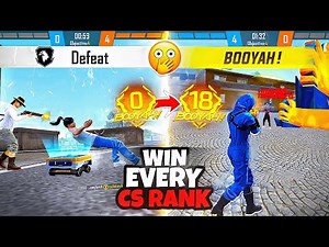 How To Win Every CS RANK in Free Fire☠️🔥 7 Pro Tips And Tricks || FireEyes Gaming