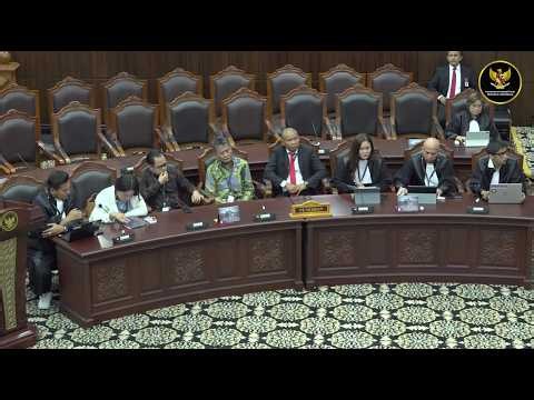 (Berita Video) 17 Juni 2026 : Sidang Pengucapan Putusan Pengujian Undang-Undang