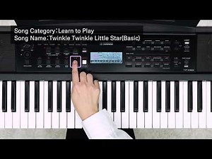 Yamaha Portable Keyboard PSR-E383 / YPT-380 Tutorial Video 3 - Playing Back Songs