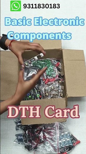Unboxing of Basic Electronic Components | Electronic Components Tool Kit | Project Kit