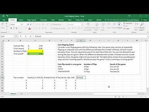 04. Coin Flipping Game - Building the simulation model 2/3