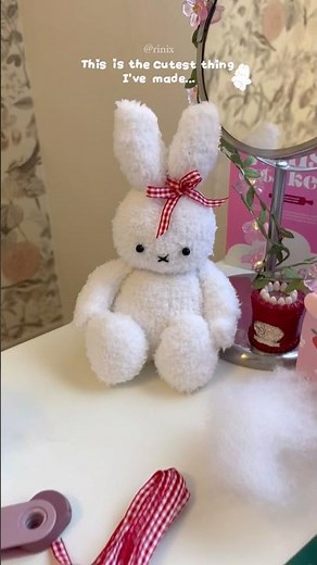Cute Plushie Miffy DIY gift idea | room decor DIY idea | Mother’s Day gift idea | Birthday gift