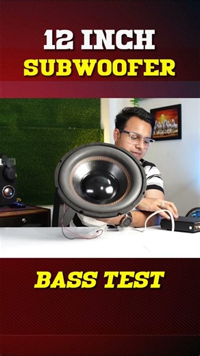 Budget Beast 🔥 12 Inch Double Magnet Subwoofer Bass Test | Crazy Low Bass