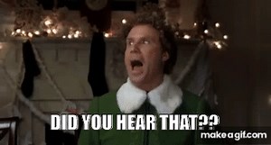 Elf Did You Hear That on Make a GIF