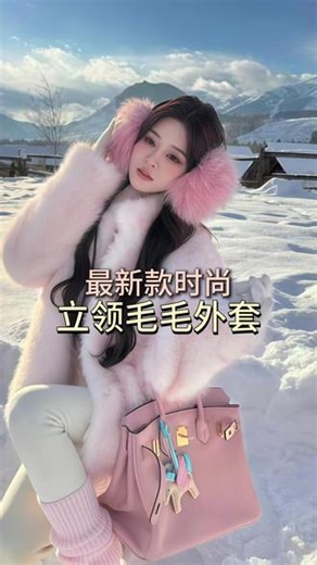 CAOKEER曹可儿2025秋冬新款慵懒风立领 #热点 #热点新闻事件 #热点小助手