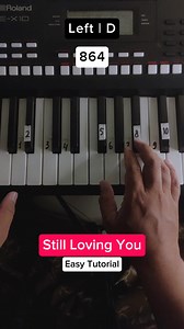 Still Loving You - Scorpions (Easy Piano Tutorial) #pianotutorial #easypiano #pianolesson #pianocover | Waves Piano