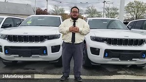 The 2023 Jeep Grand Cherokee 4xe has arrived. A remote start, gorgeous leather interior, a 10.1-inch touchscreen are just a few of the many features included. Go electric! See Andy. www.CJDR24.com #24AutoGroup #CJDR24 #shoponline24hoursaday | Chrysler Jeep Dodge Ram 24 | Facebook