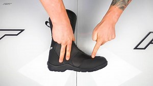 The New RST Axiom CE Waterproof Boot (2749) RRP £79.99 Features Explained Free Delivery UK & Ireland (No Additional Tarriffs/Fees for EU Country's) Available to order now at: https://www.thevisorshop.com/en/RST-Axiom-CE-Waterproof-Boot-2749/m-31109.aspx | Crossan Motorcycles | Facebook