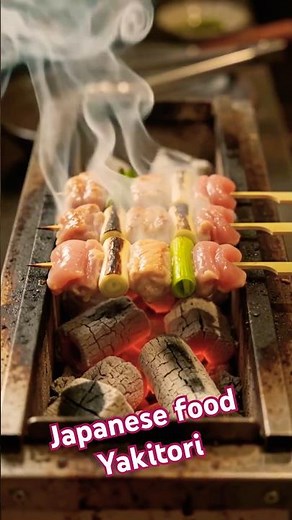 Japanese Street Food Magic! 🍢 Making Yakitori at Home #Shorts