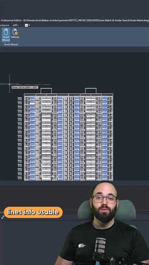@balkanarchitect on Instagram: "ZWCAD 2026 is here! Watch our full tutorial on Blakan Architect YouTube! #ZWCAD2026 #TechUpdate #architecture #BIM #architects #CAD"