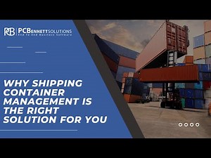 Mastering Shipping Container Management: A Comprehensive Acumatica ERP Demo