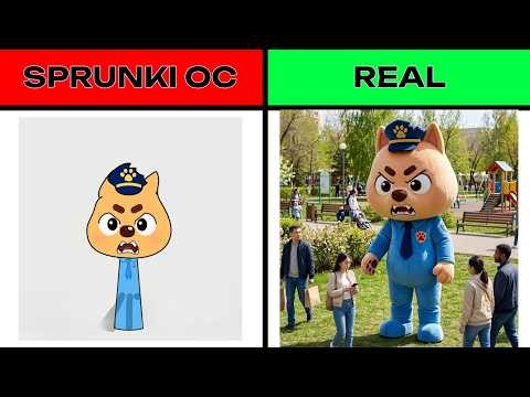 My Sprunki OC - Sheriff Labrador Dodo in REAL LIFE